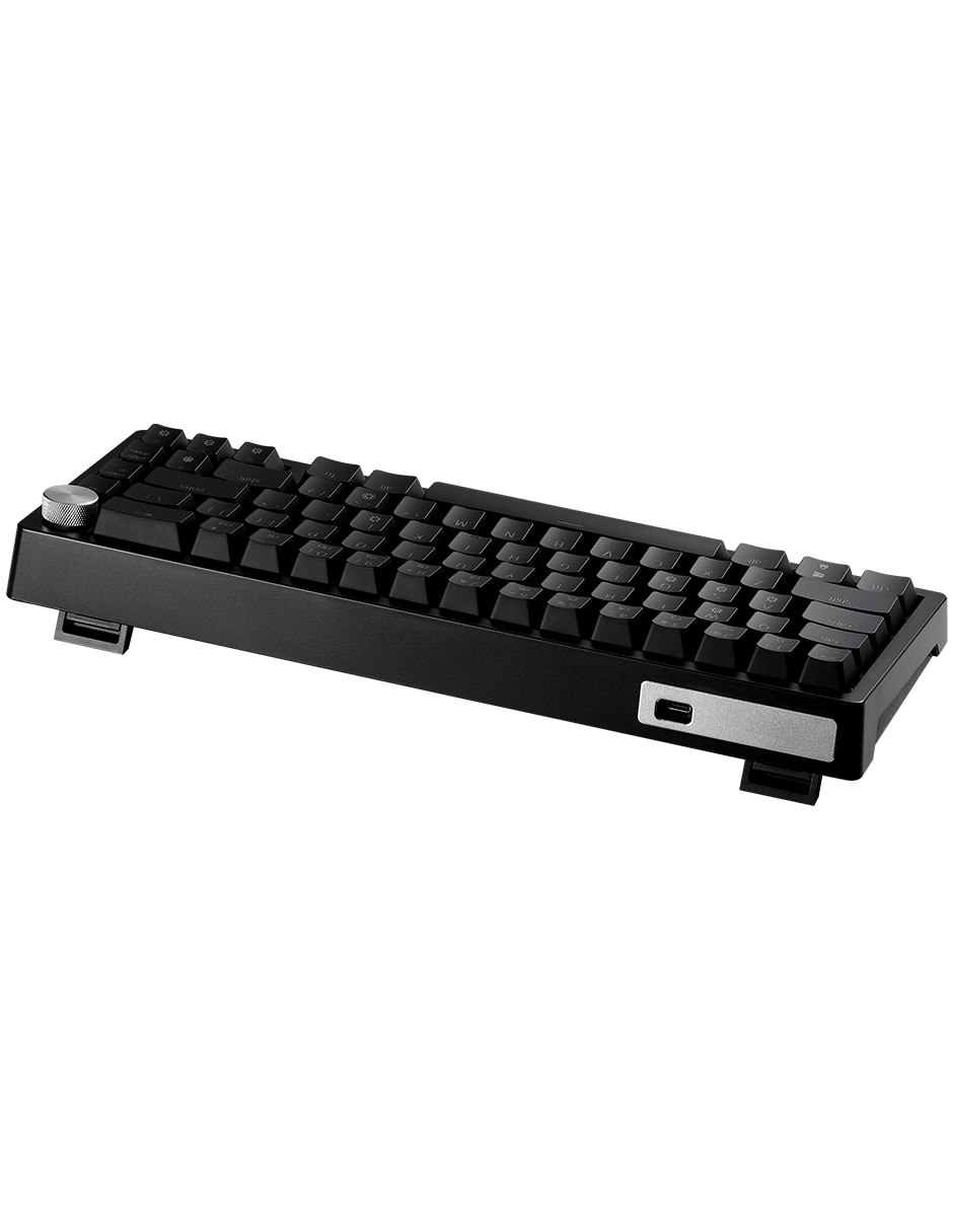 Teclado gamer USB-C QWERT inglés con interruptor Lineal (Red, Black) SORCERER MINI 5