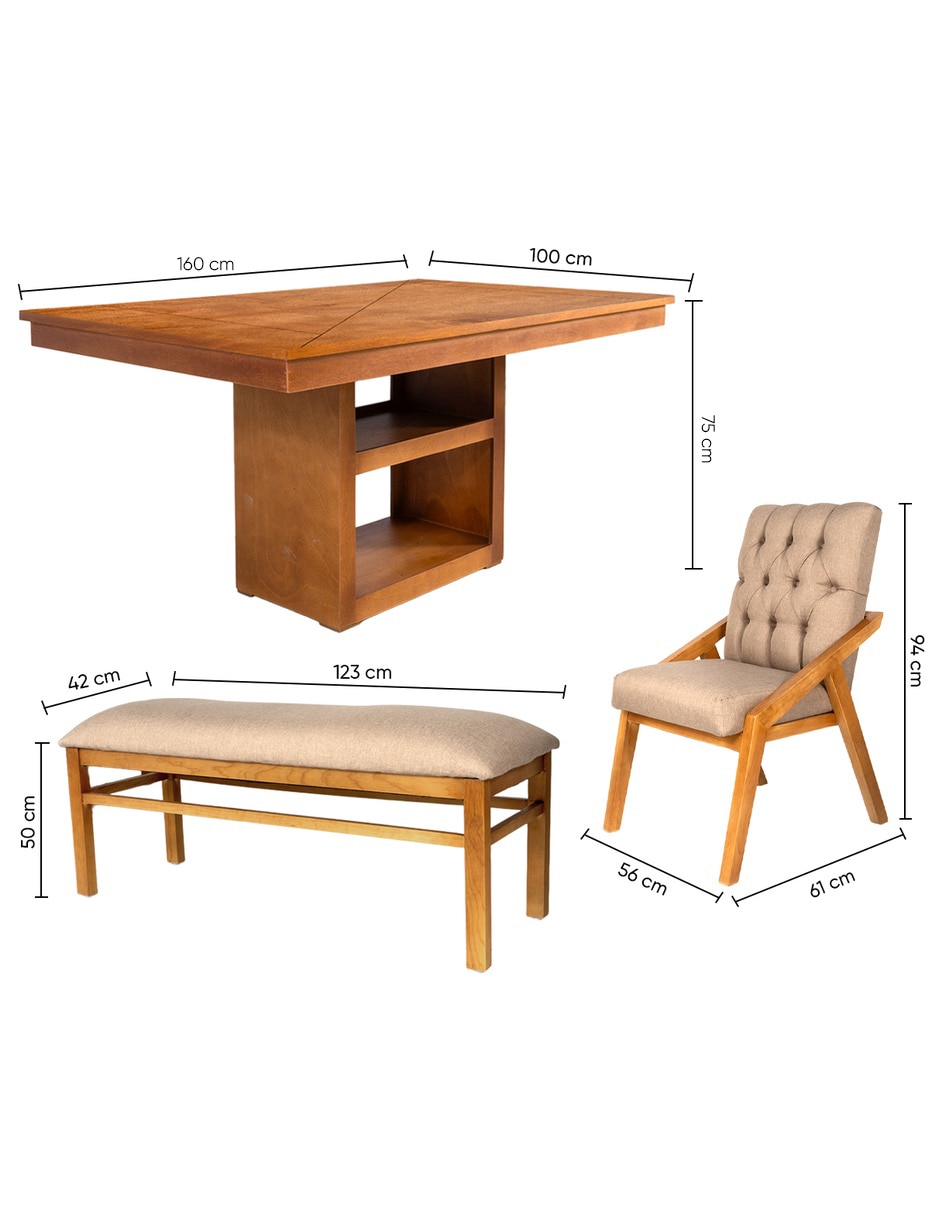 Comedor Zurich para 6 personas 17