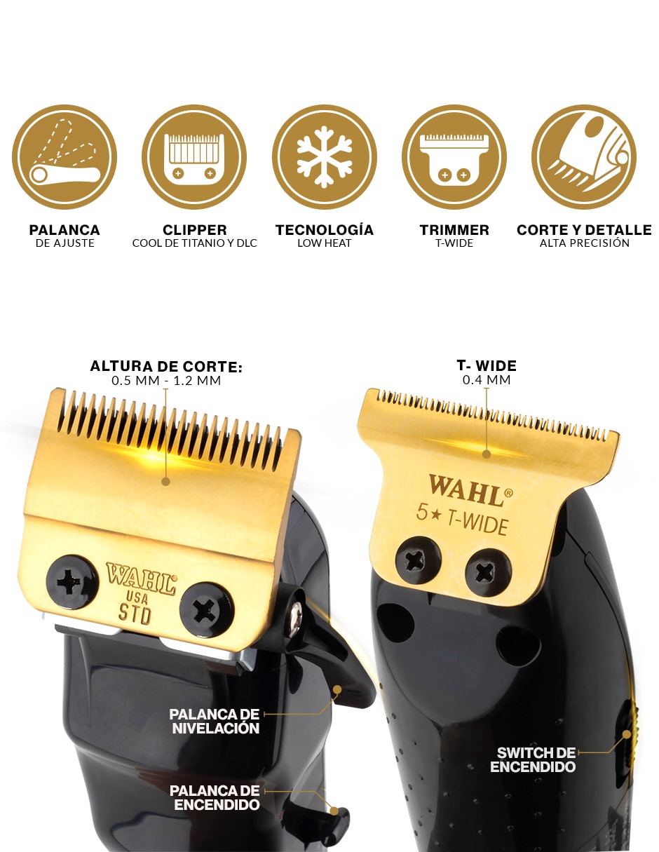 Recortadora de cabello Magic Clip Cordless 8591L1 + Aceite 3310