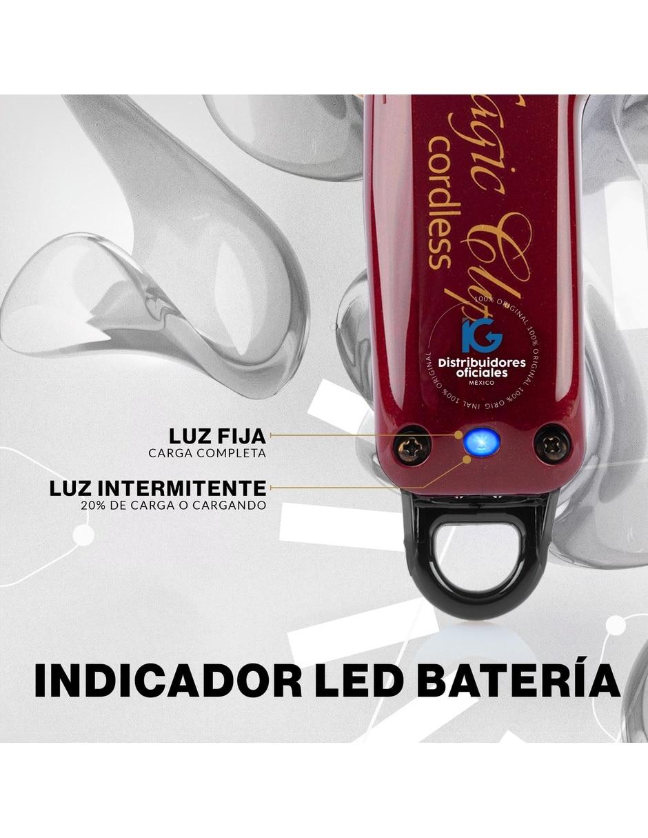 Recortadora para cabello barba y cuerpo Magic Clip Cordless + Shaver Five Star 9