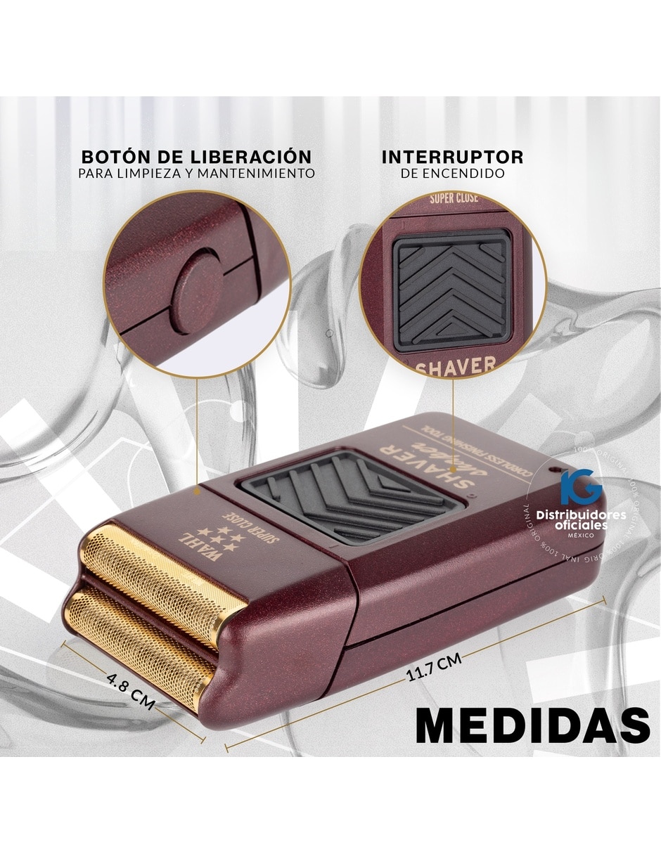 Recortadora para cabello barba y cuerpo Magic Clip Cordless + Shaver Five Star 5
