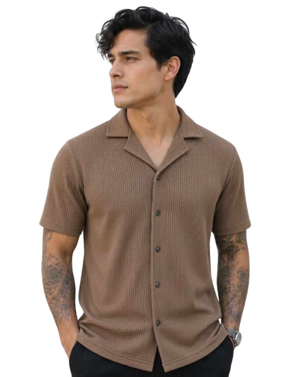 Camisa casual Manga corta para hombre
