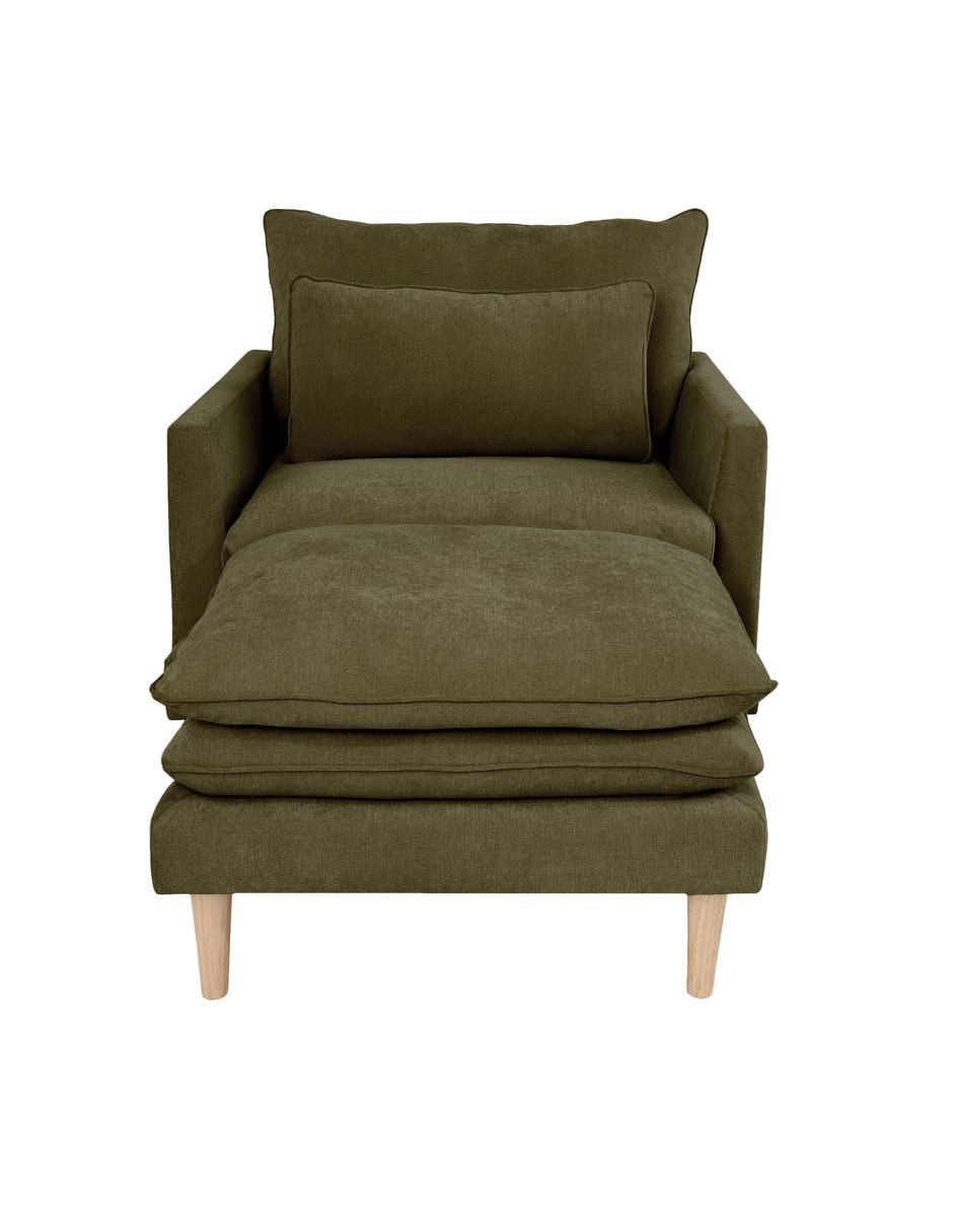Juego de asiento con taburete Eula Juego de asiento con taburete Eula