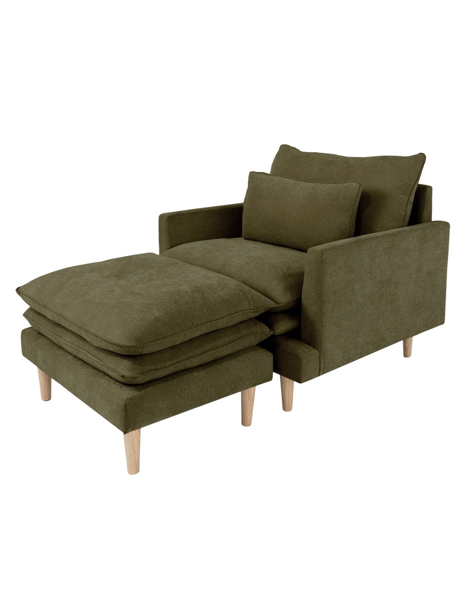 Juego de asiento con taburete Eula 5
