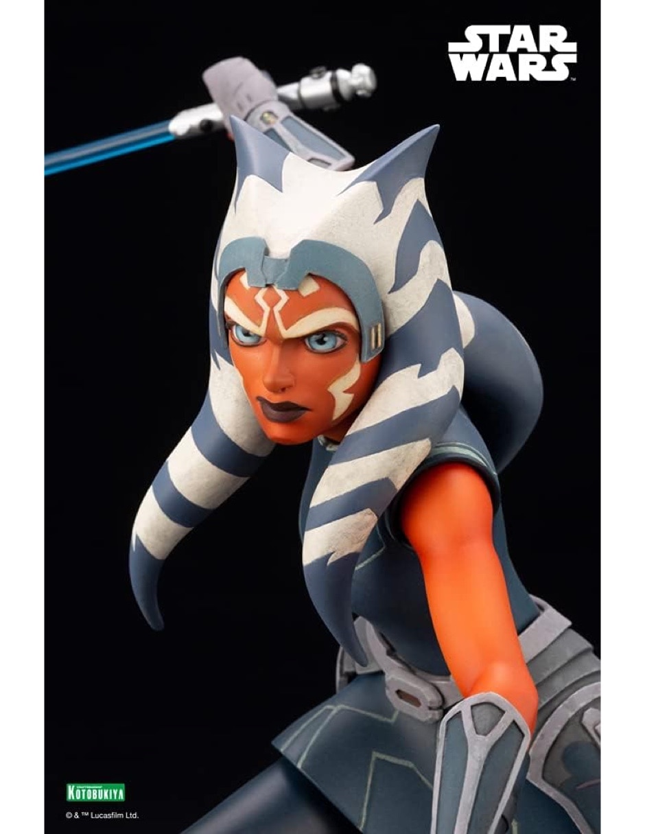 Figura de colección Star Wars: The Clone Wars Ahsoka Tano estándar Kotobukiya 5