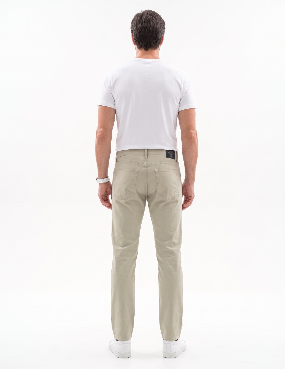 Pantalón Straight de algodón para hombre