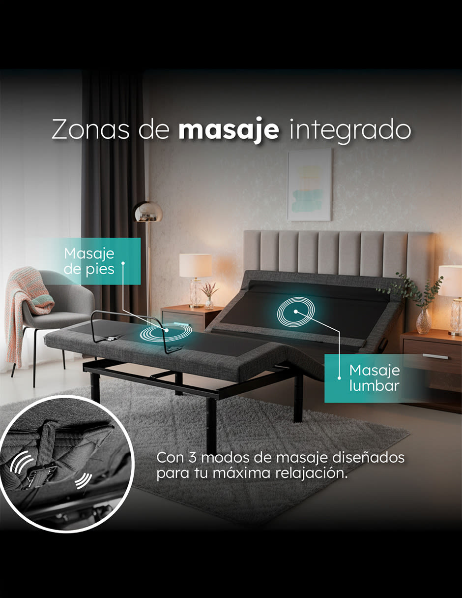 Cama eléctrica de 5 posiciones 2