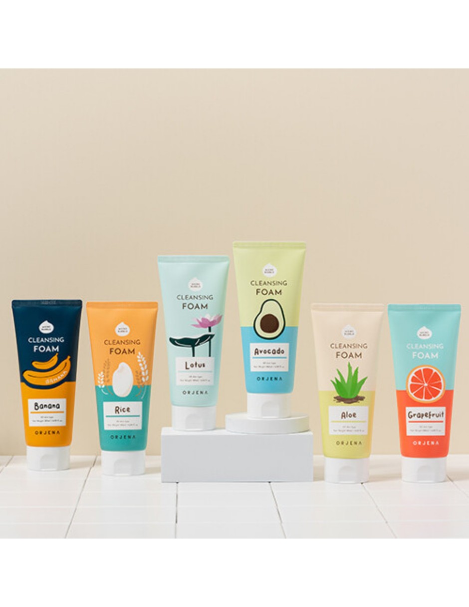 Limpiador facial Smile Day Cleansing Foam Rice 180 ml espuma suave con extracto de arroz limpiadoras para purificar 2