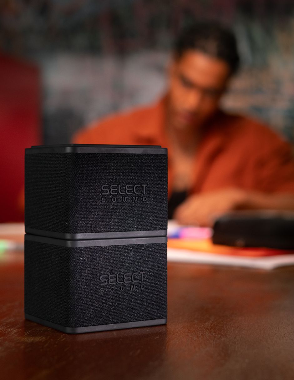 Bocina recargable Selct Sound SS Cube + H05 Bluetooth