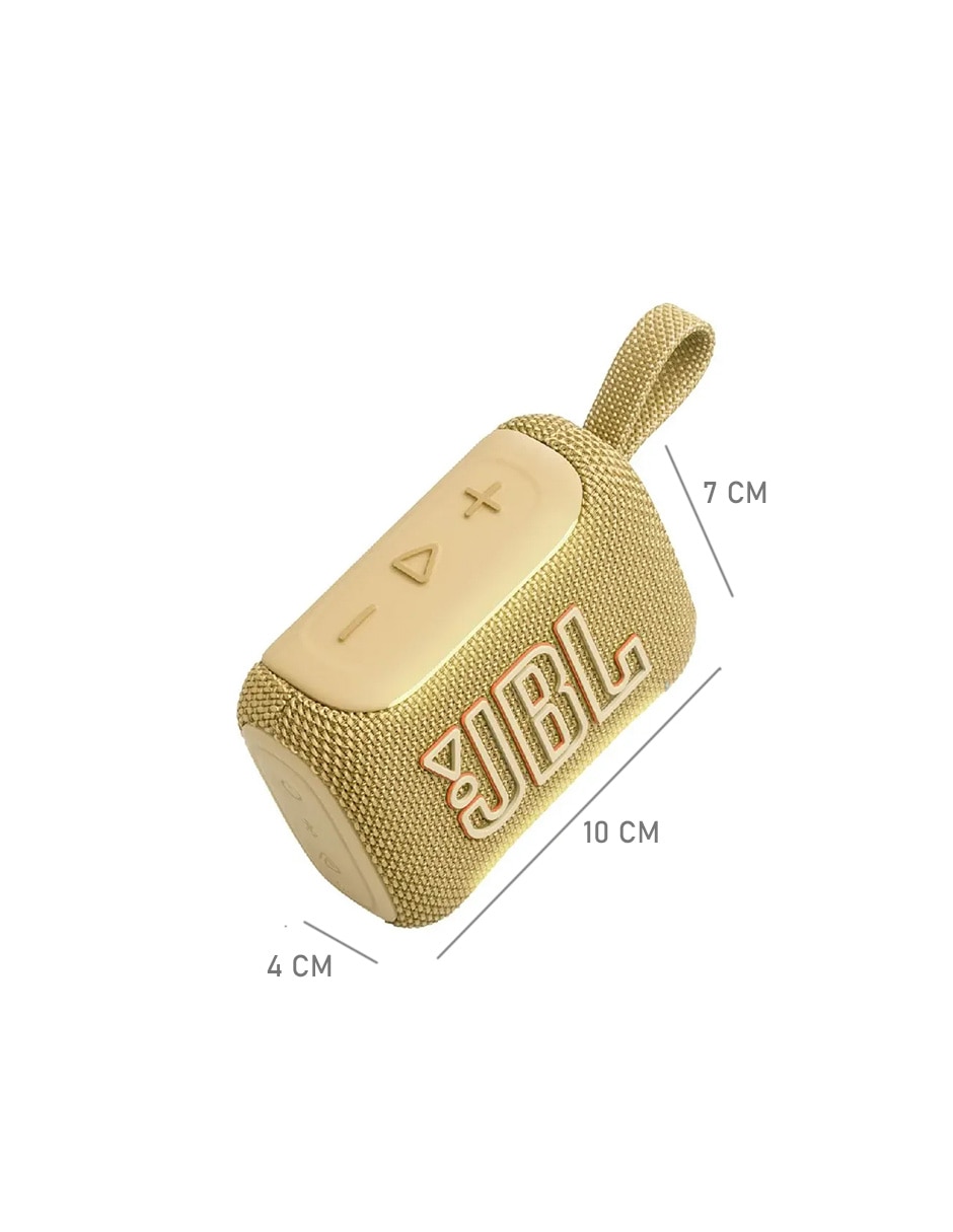 Bocina portátil G05 amarilla Bluetooth 7