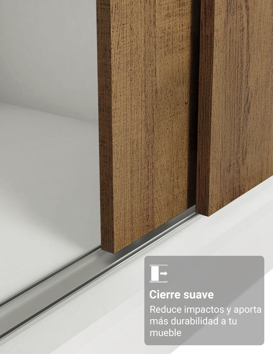 Ropero armable 10959B3ECP de MDP 2