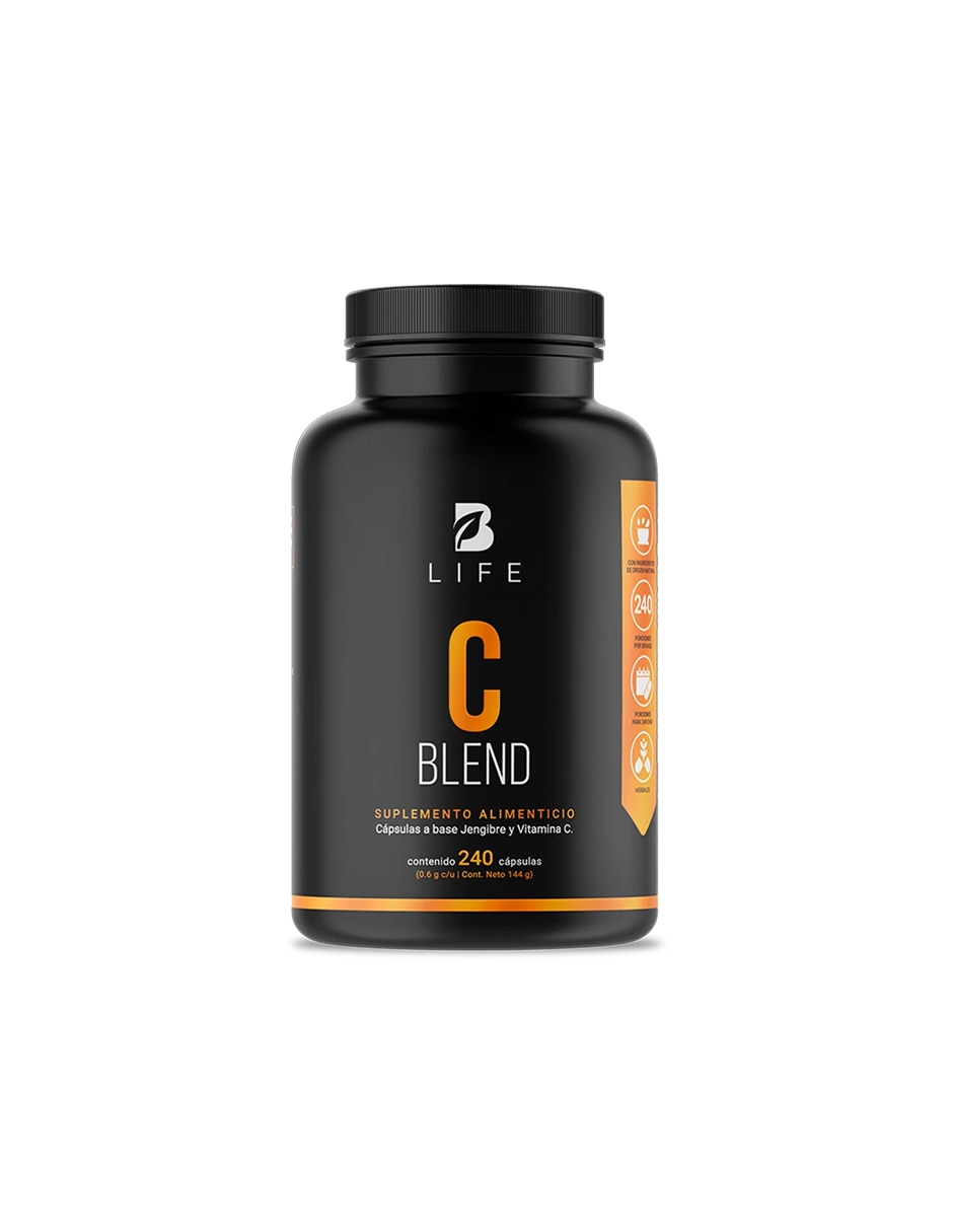C Blend con Vitamina C Raíz de Jengibre de 240 cápsulas C Blend con Vitamina C Raíz de Jengibre de 240 cápsulas