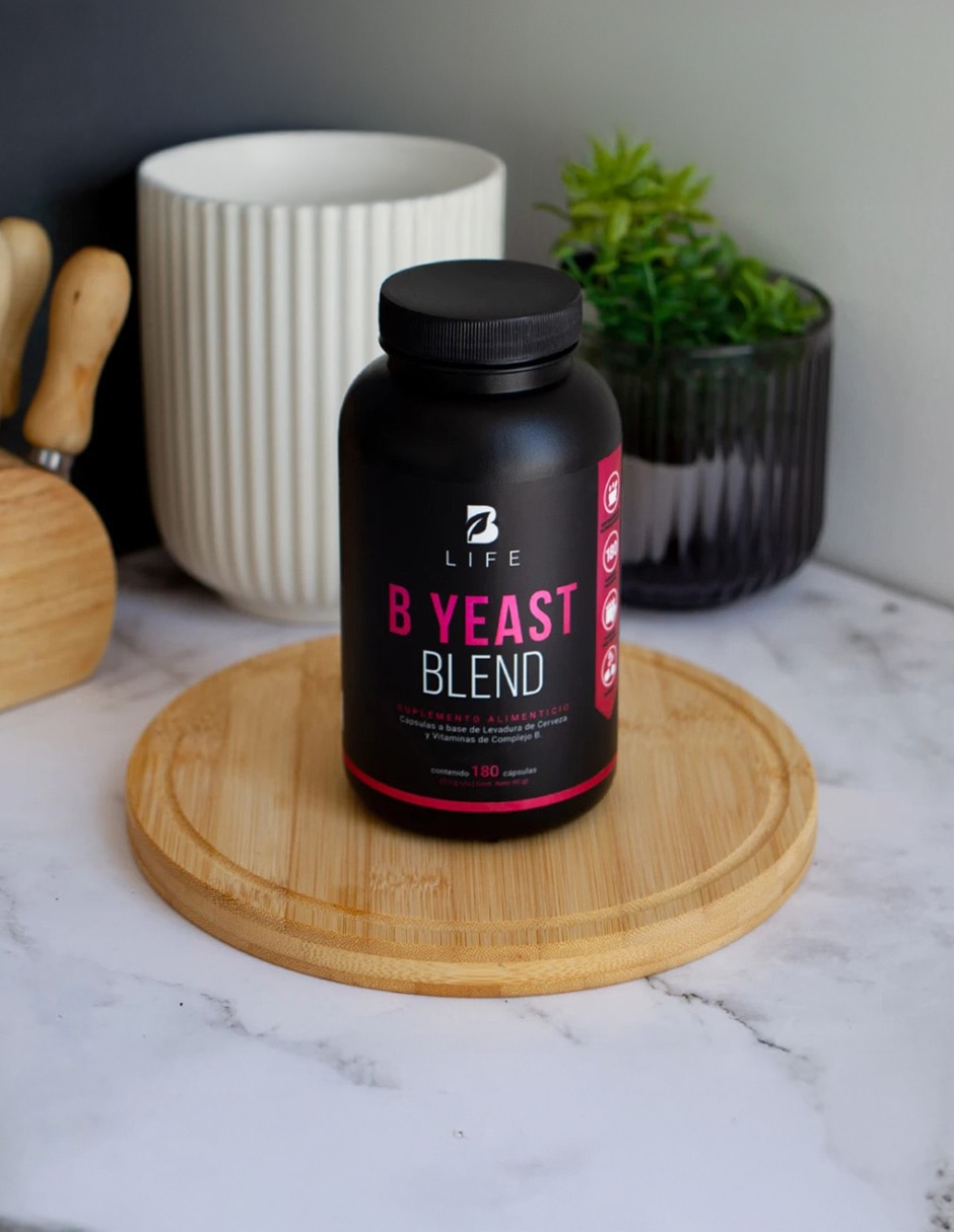B Yeast Blend con complejo B y levadura de cerveza de 180 cápsulas 2
