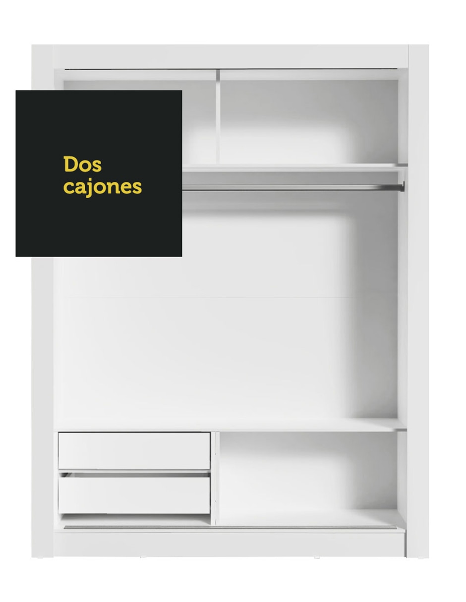 Ropero armable 1094732G de MDP 10