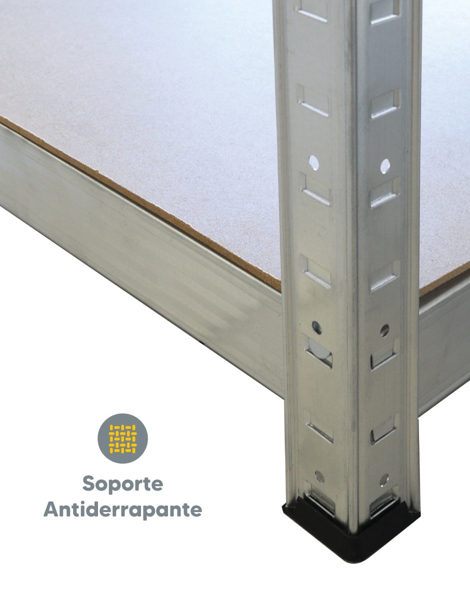 Estante de mdf industrial es4n152gamdf 2