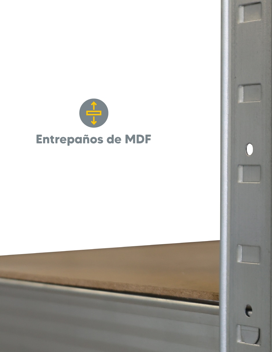 Estante de mdf industrial es4n152gamdf 3