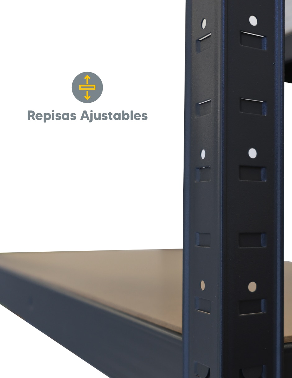 Estante de mdp industrial es4n152nemdf 3