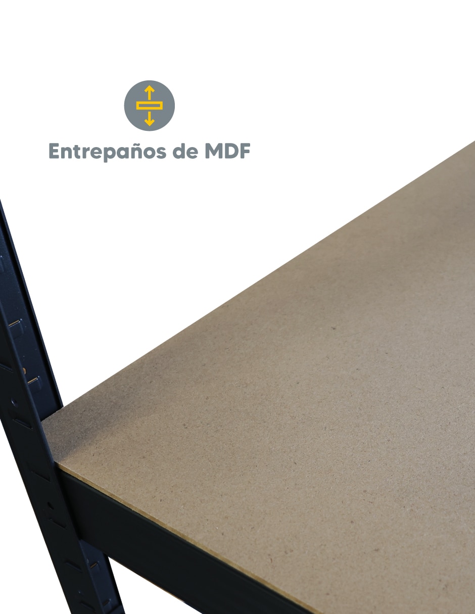 Estante de mdp industrial es4n152nemdf 4