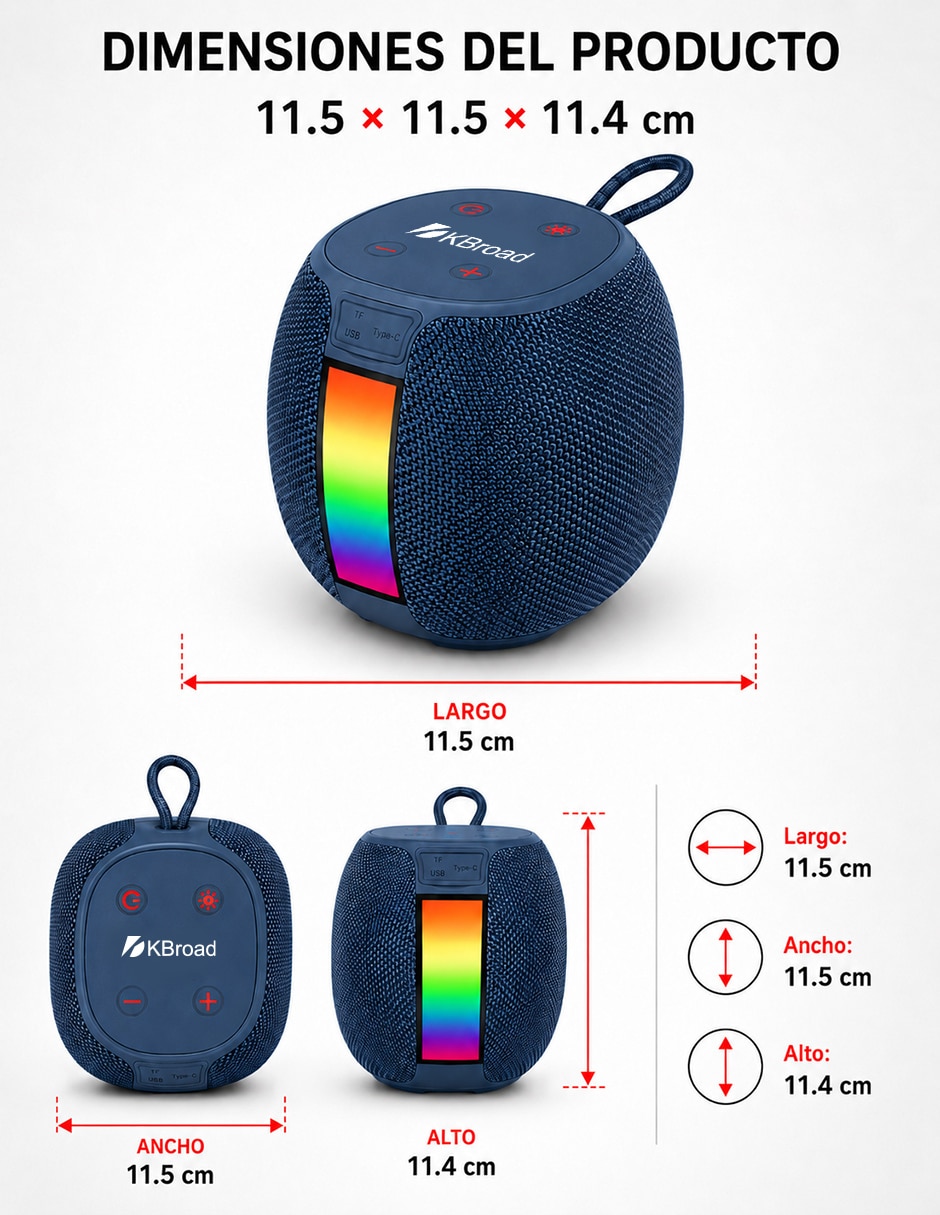 Bocina portátil Bluetooth No aplica 6