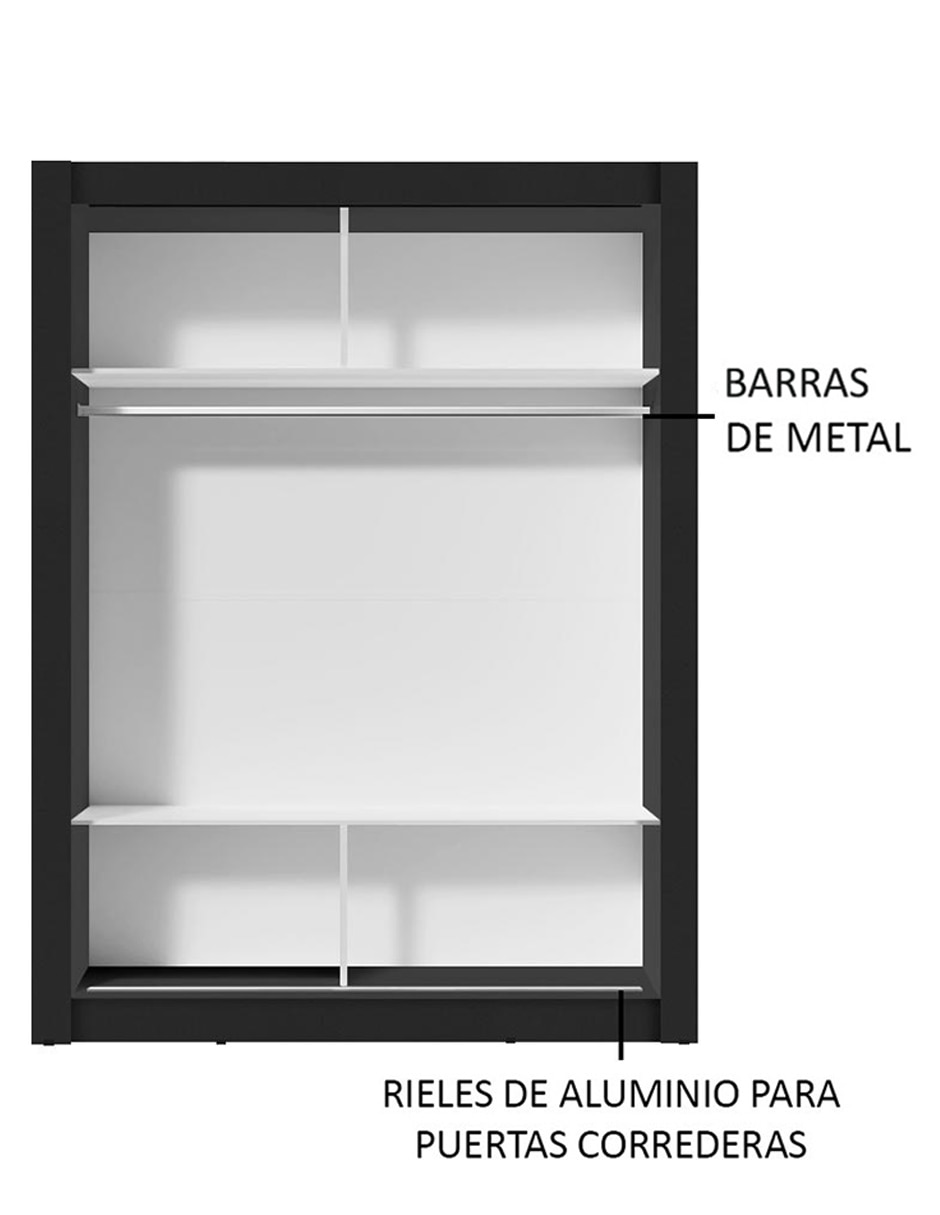 Ropero armable 1094D81E de MDP 12