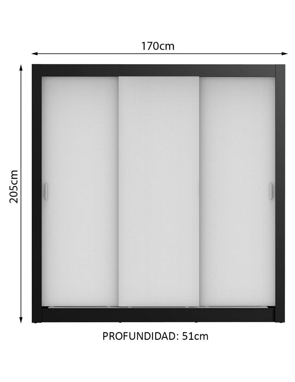 Ropero armable 1093774g de mdp 10