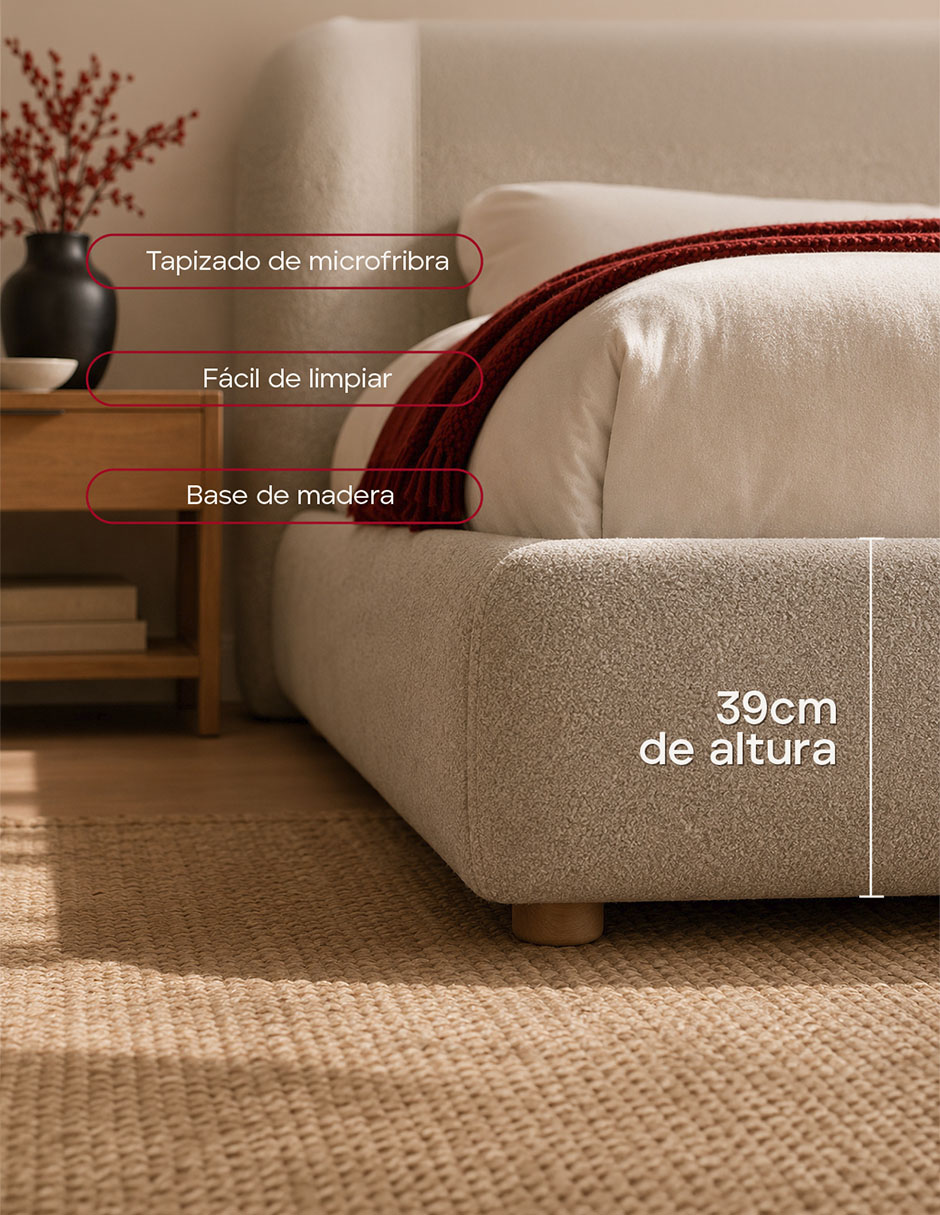 Cama de Madera pino 3
