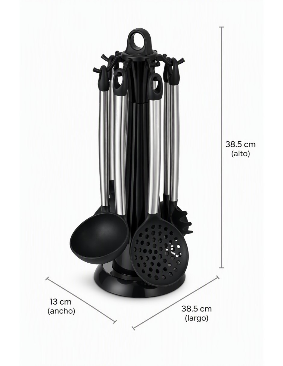 Set cubiertos de silicón 6 piezas 11
