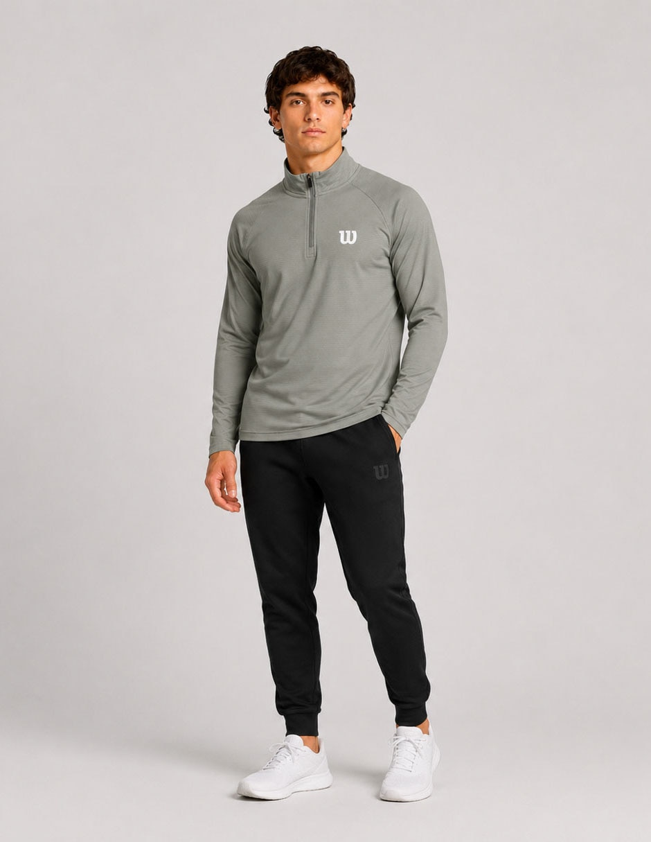 Sudadera para entrenamiento con cierre para hombre 5