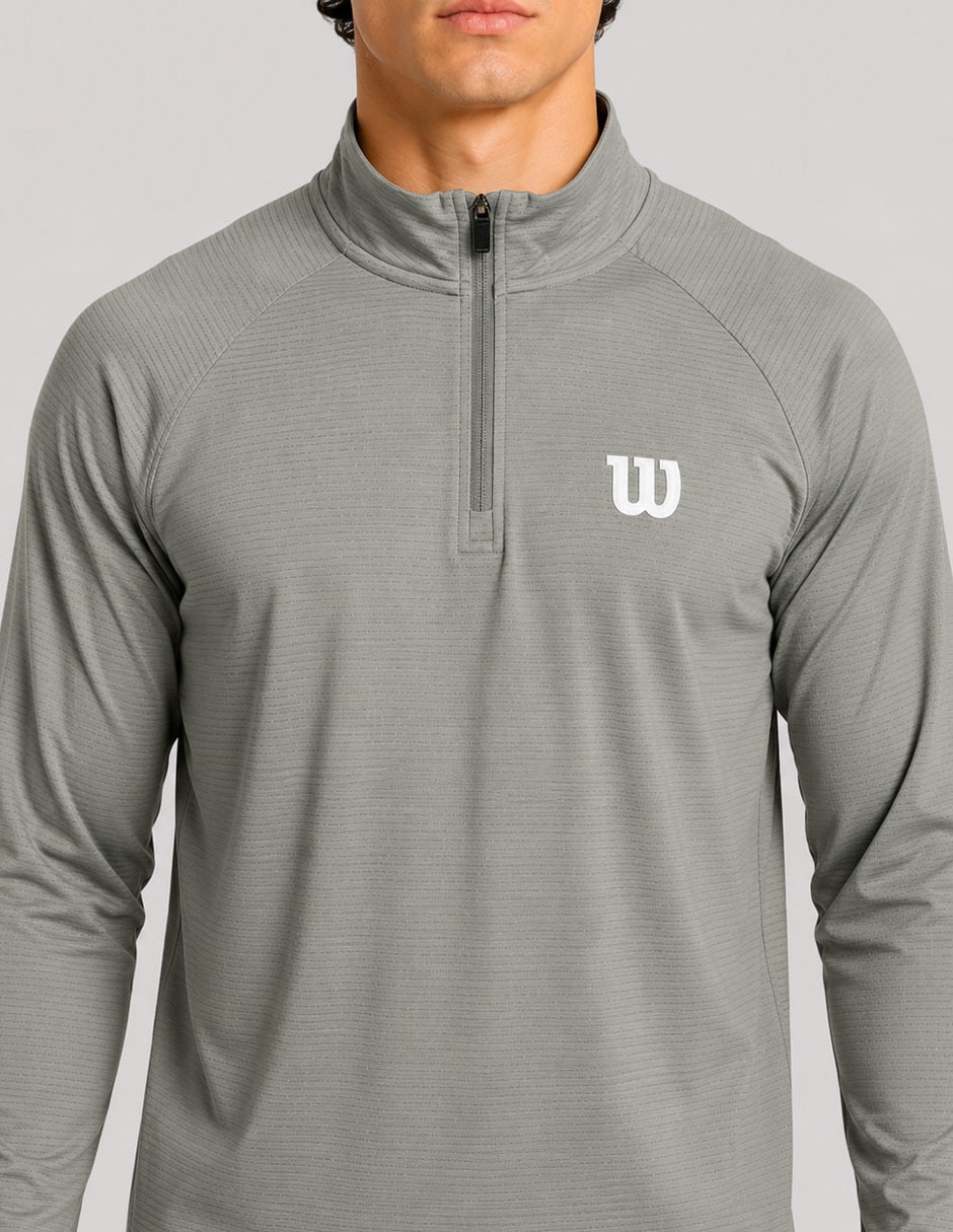 Sudadera para entrenamiento con cierre para hombre 2