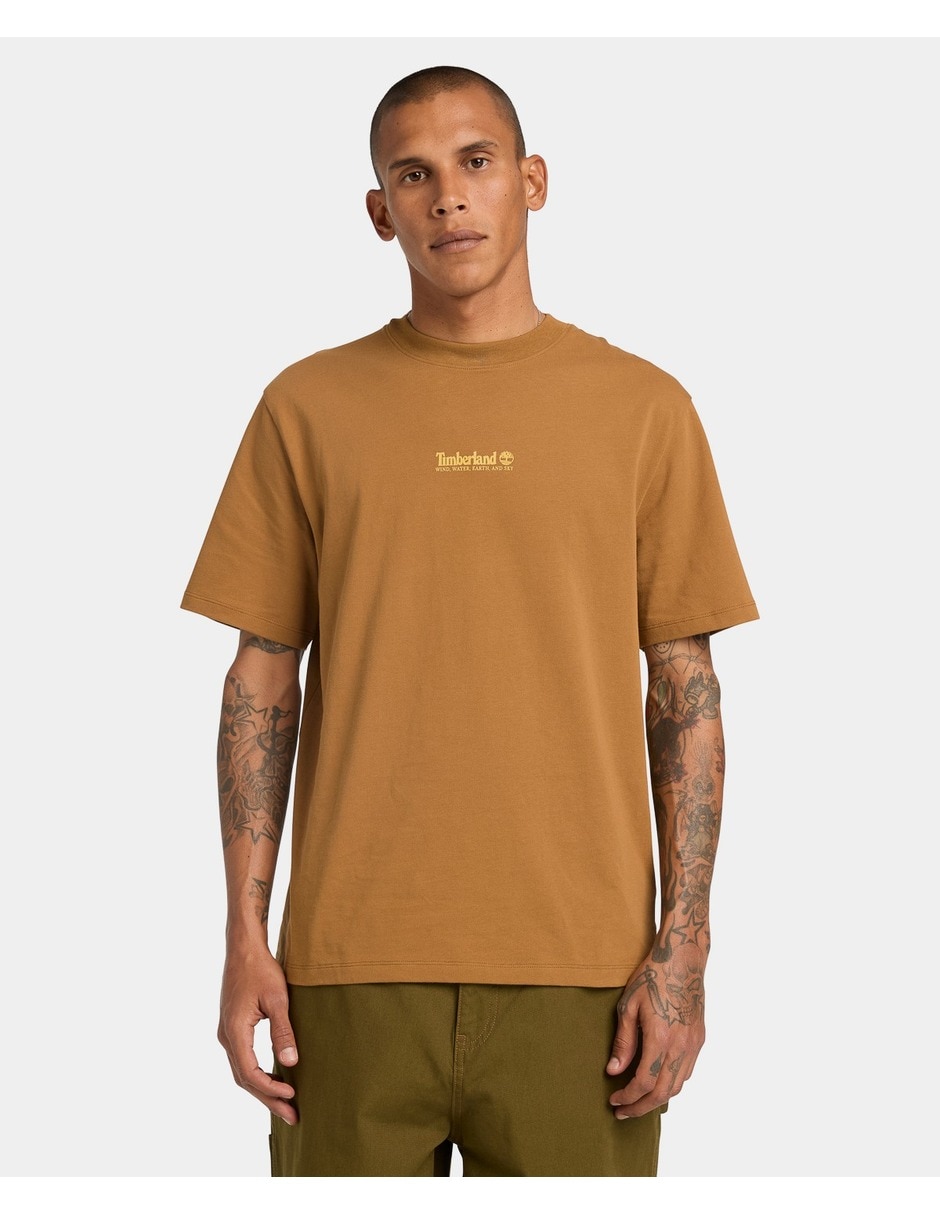 Playera cuello redondo para hombre