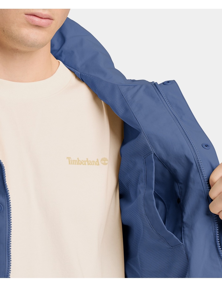 Chamarra casual timberland bomber impermeable para hombre