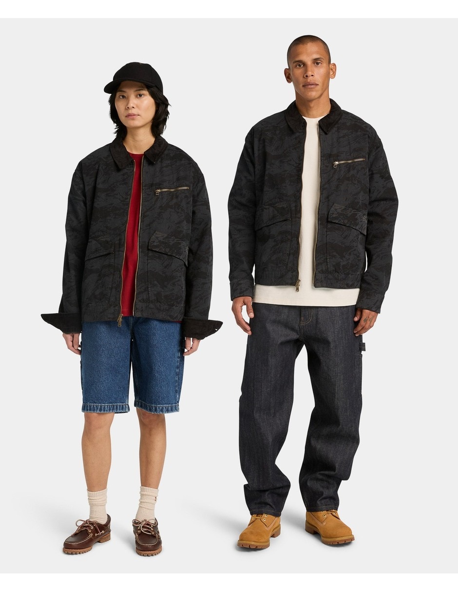 Chamarra casual timberland impermeable para hombre