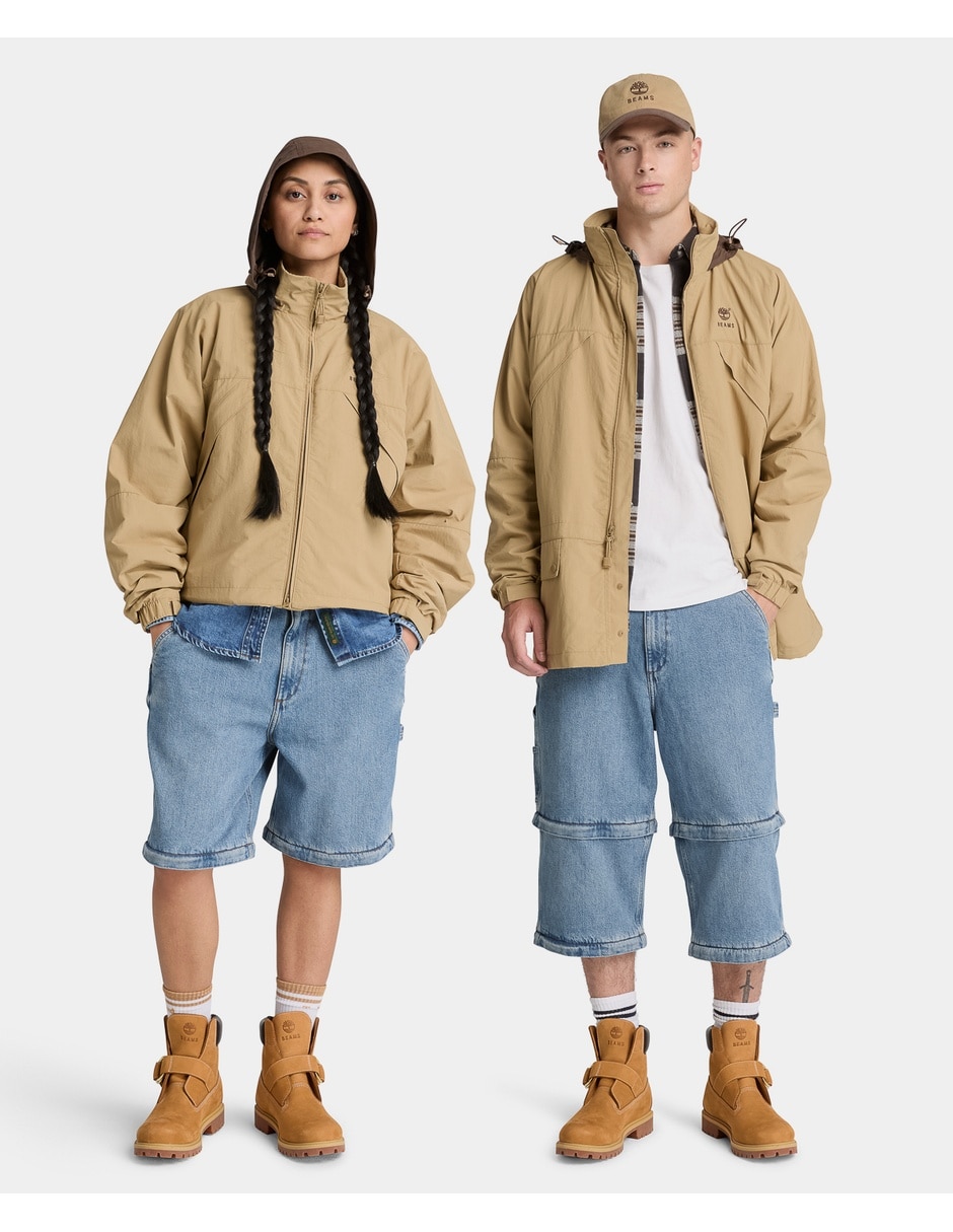 Chamarra casual timberland impermeable para hombre