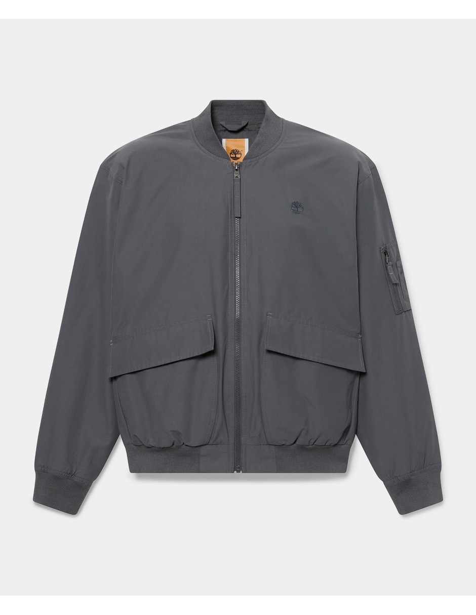 Chamarra casual timberland bomber impermeable para hombre