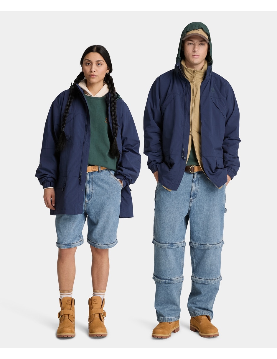 Chamarra casual timberland impermeable para hombre