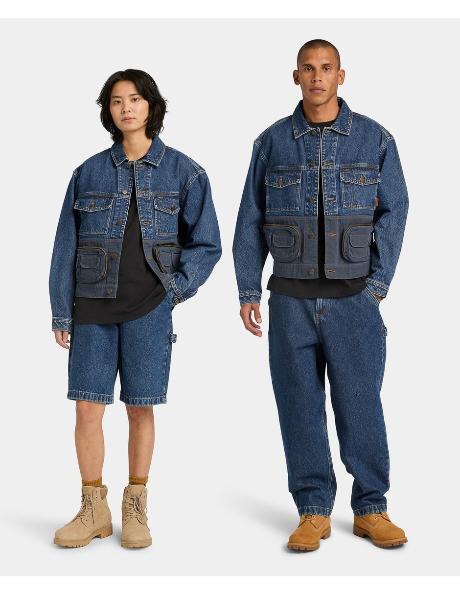 Chamarra casual timberland impermeable para hombre