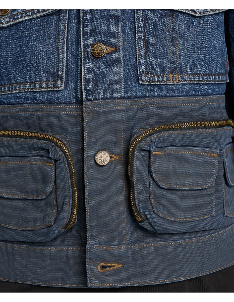 Chamarra casual timberland impermeable para hombre