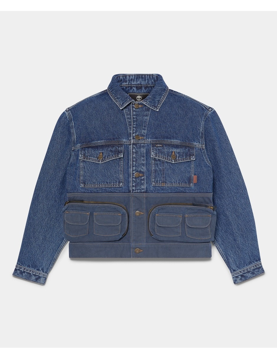 Chamarra casual timberland impermeable para hombre