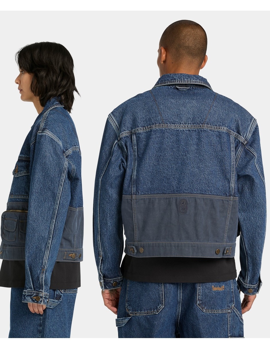 Chamarra casual timberland impermeable para hombre