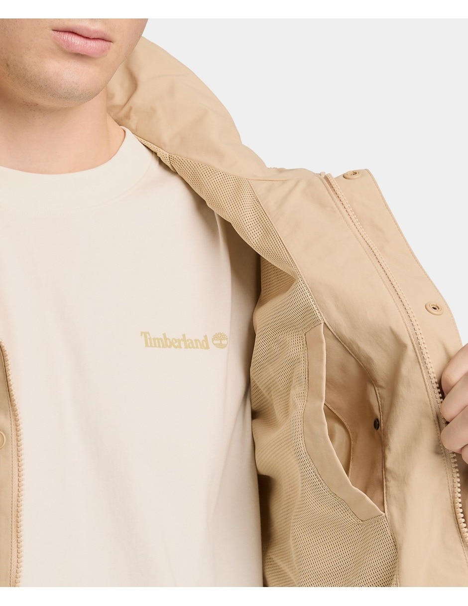 Chamarra casual timberland bomber impermeable para hombre