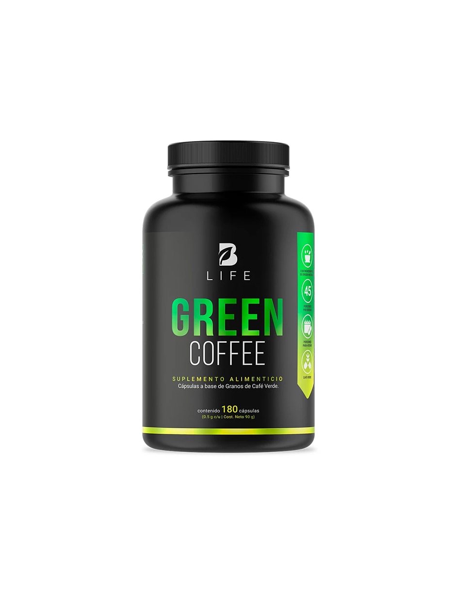 Green coffee B Life con café verde de 180 cápsulas