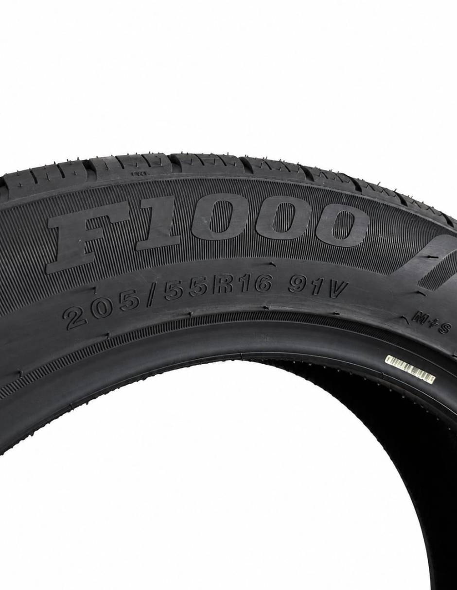 Set de llantas para auto f1000 205 / 55 r16