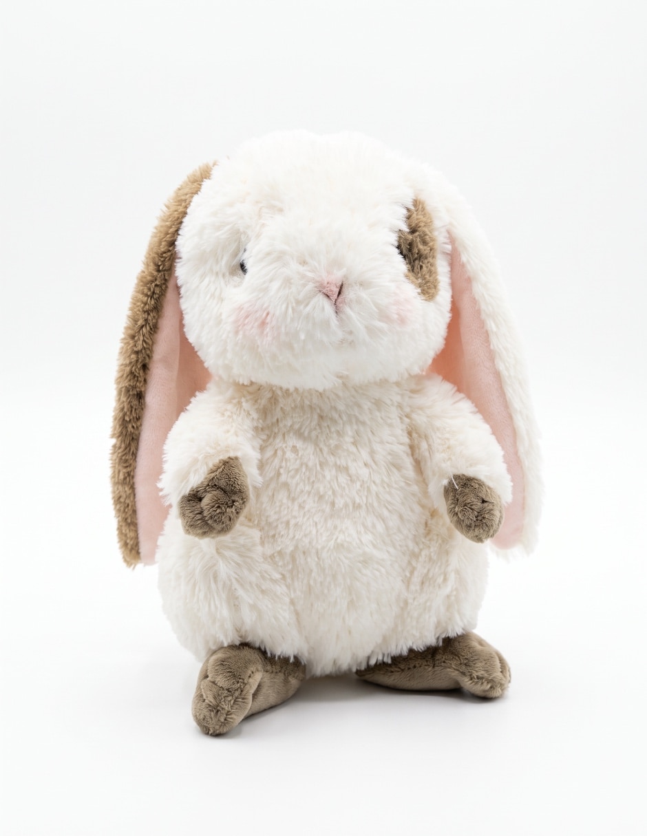 Peluche de conejo hecho a mano de 25 cm