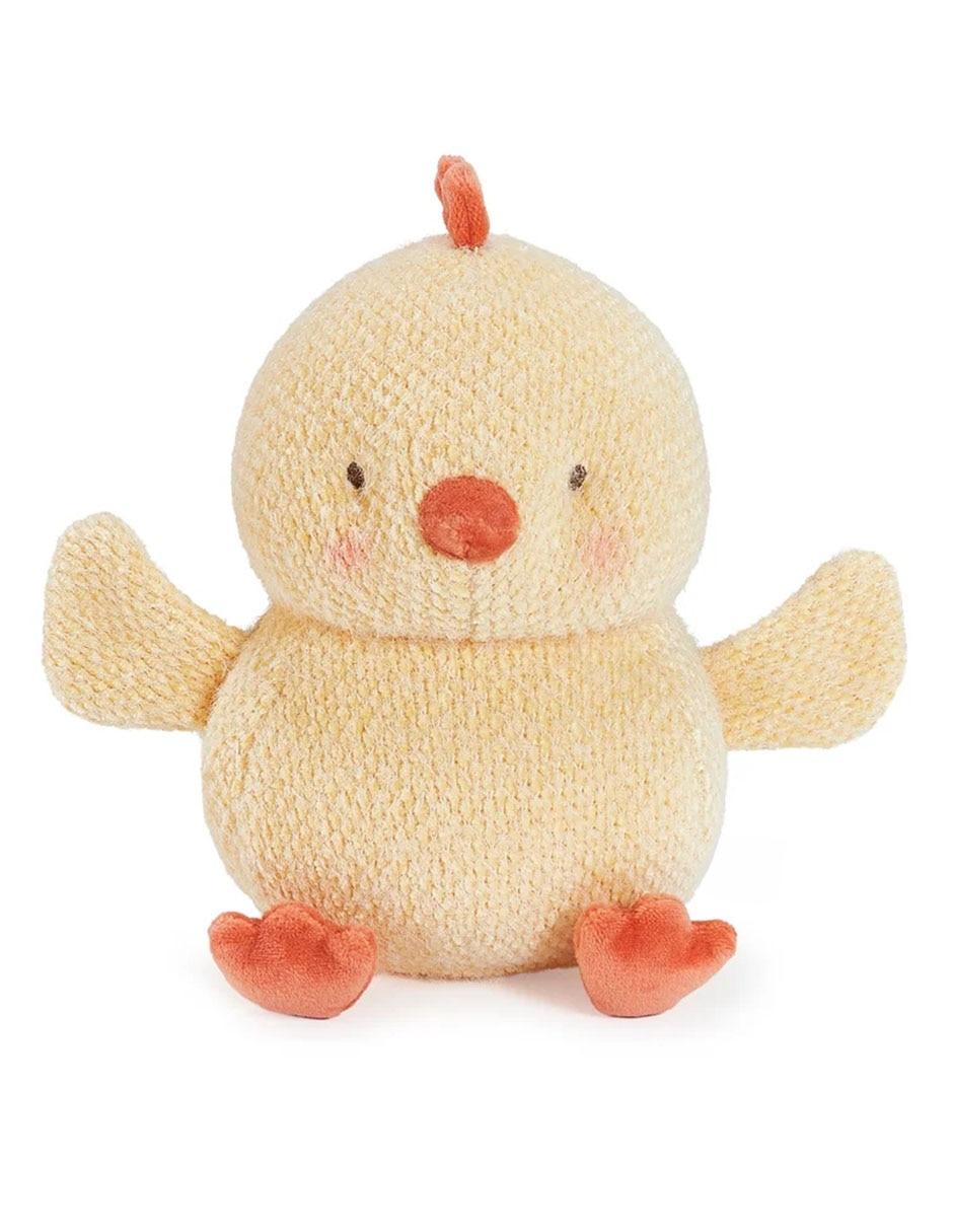 Peluche de pollo hecho a mano de 21 cm