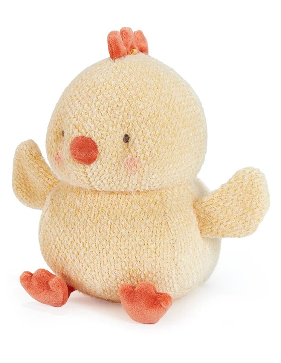Peluche de pollo hecho a mano de 21 cm 2