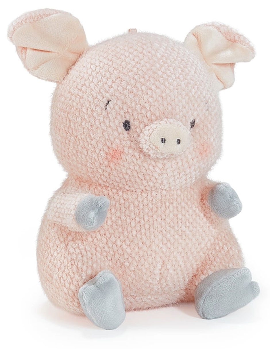 Peluche de puerco hecho a mano de 18 cm 2