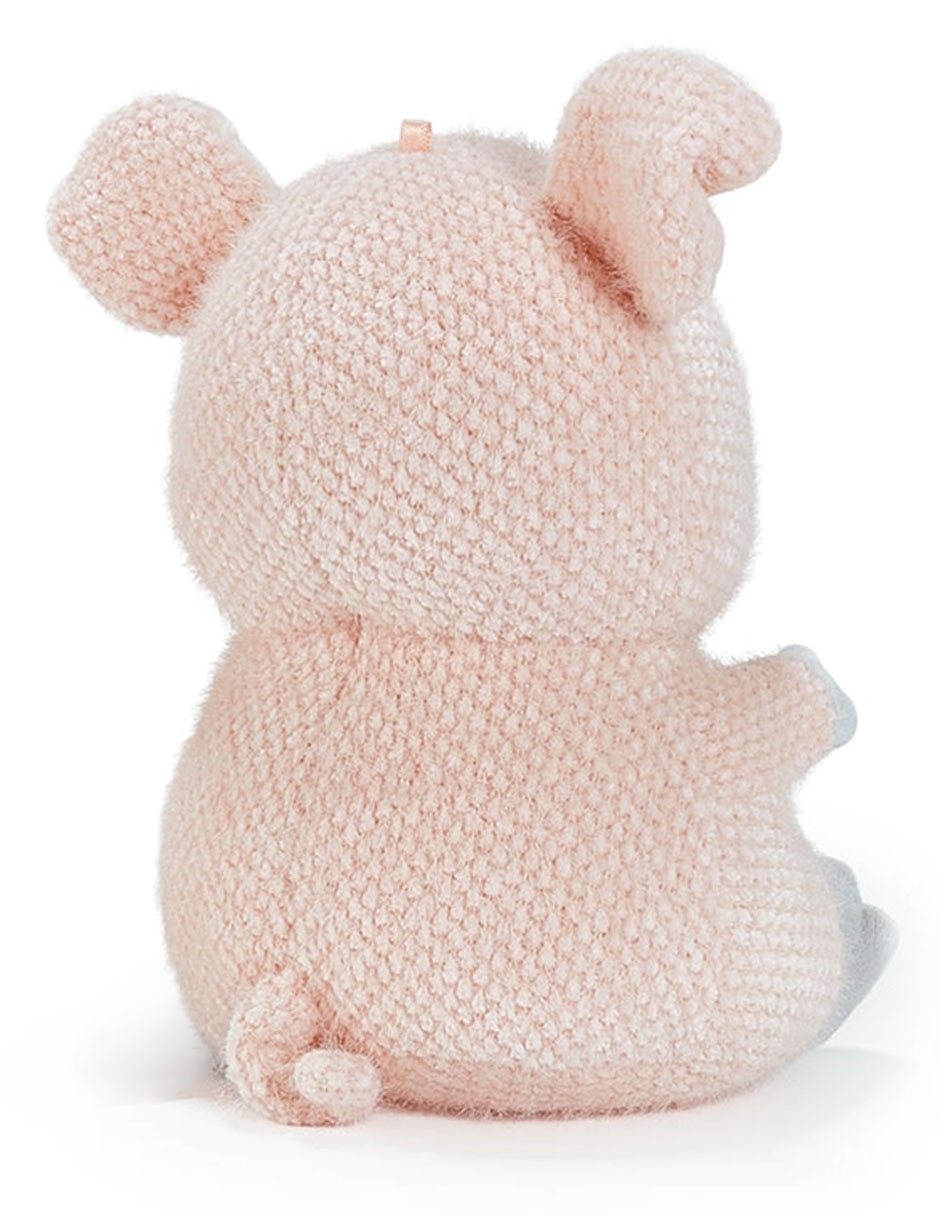 Peluche de puerco hecho a mano de 18 cm 3