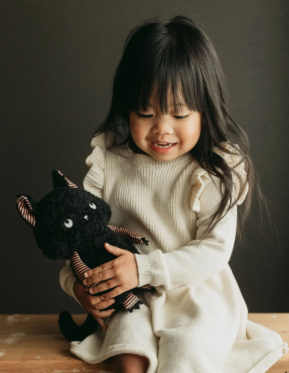 Peluche de Murciélago hecho a mano de 24 cm 3