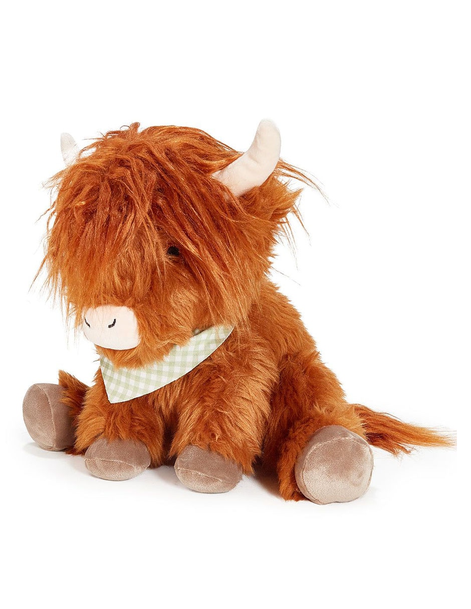 Peluche de vaca hecho a mano de 29 cm 2