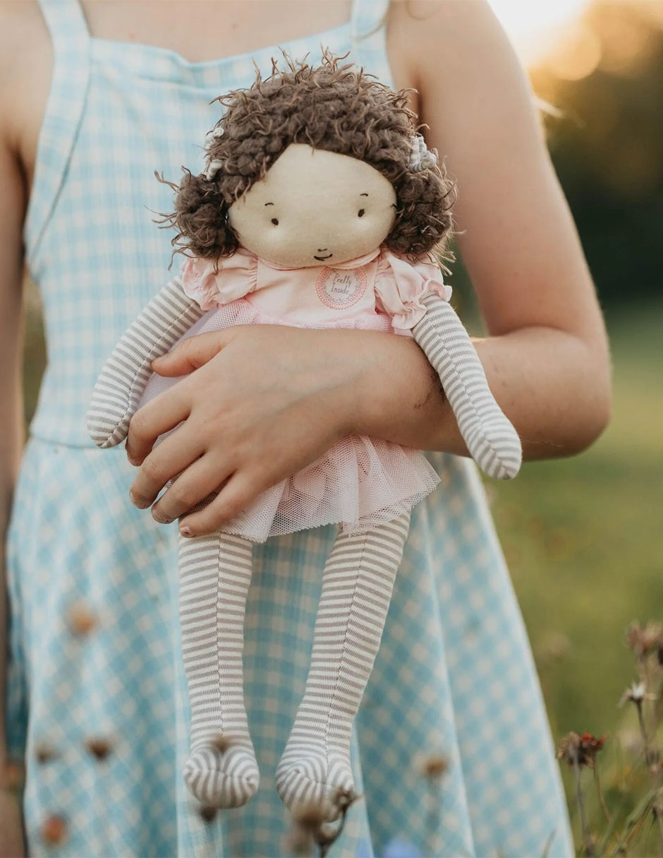 Peluche muñeca hecho a mano hecho a mano de 35 cm 4